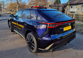 Taxi Halmstad Taxiservice Elbilar med Alkolås